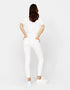 Skinny mid-rise trousers